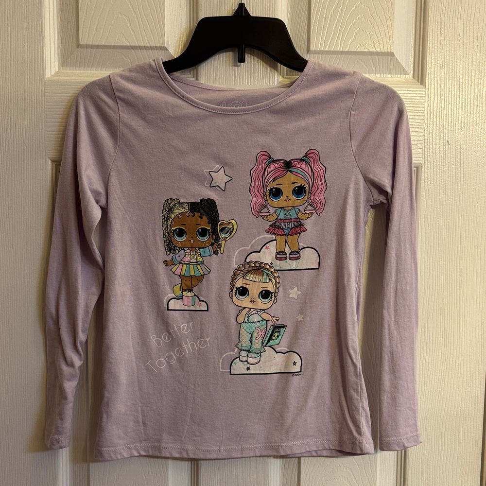 L.O.L. Surprise! Lavender Long Sleeve Tee